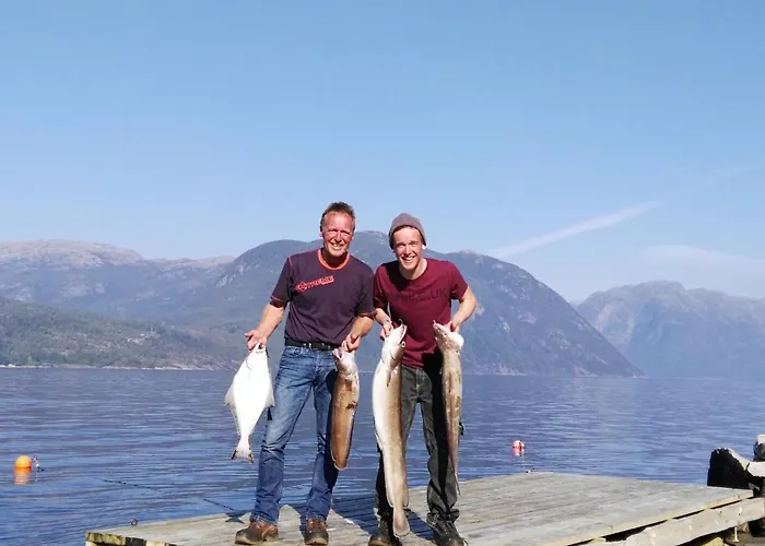 Fjordhytte-1 Ist Eine Schoene Huette Bei Am Hardangerfjord Mit Grandiosem Fjordpanorama, 20 Ps Motorboot Mietbar 펜션