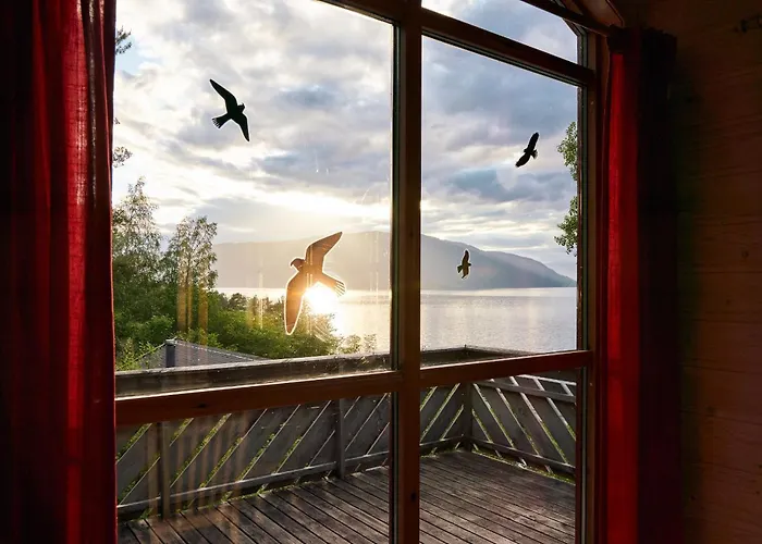 Casa de Férias Fjordhytte-1 Ist Eine Schoene Huette Bei Am Hardangerfjord Mit Grandiosem Fjordpanorama, 20 Ps Motorboot Mietbar