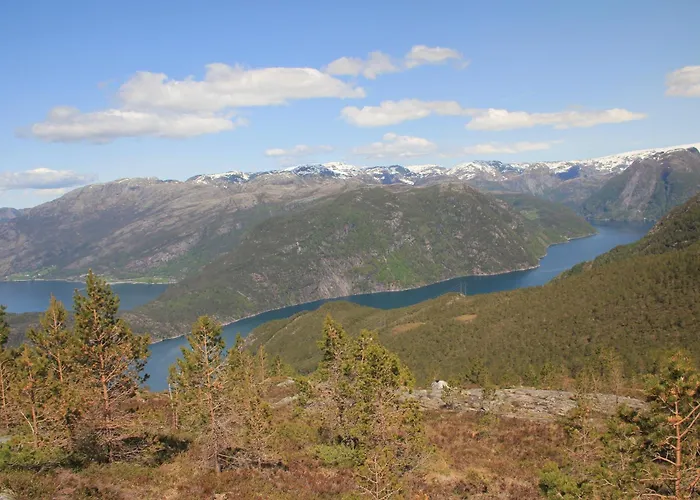 Fjordhytte-1 Ist Eine Schoene Huette Bei Am Hardangerfjord Mit Grandiosem Fjordpanorama, 20 Ps Motorboot Mietbar Casa de Férias *