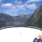 Fjordhytte-1 Ist Eine Schoene Huette Bei Am Hardangerfjord Mit Grandiosem Fjordpanorama, 20 Ps Motorboot Mietbar Holiday home Aenes