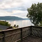 Fjordhytte-1 Ist Eine Schoene Huette Bei Am Hardangerfjord Mit Grandiosem Fjordpanorama, 20 Ps Motorboot Mietbar * Aenes